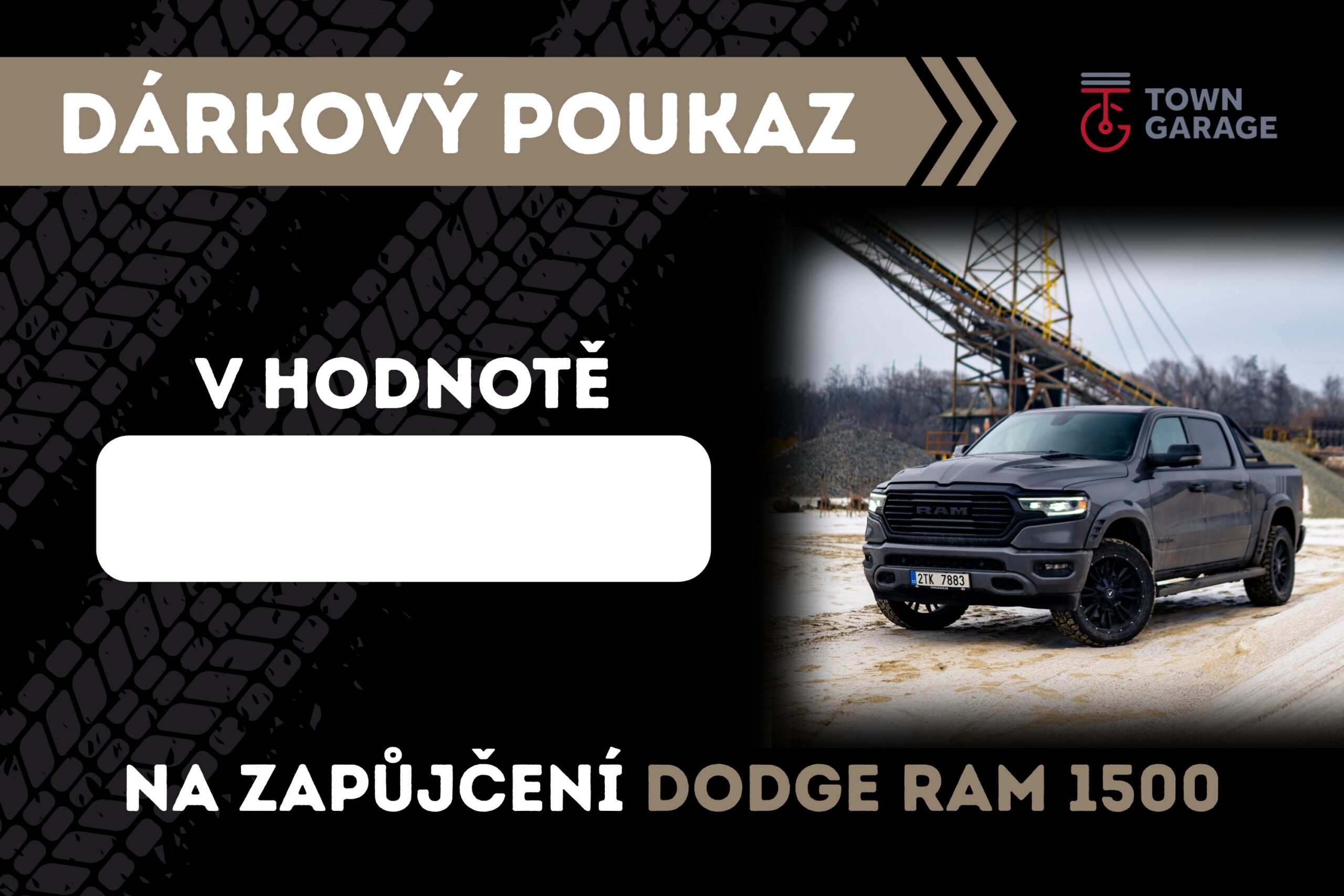 Poukaz Dodge RAM Universal